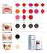 Micro liquido dell'inchiostro del pigmento di 19 colori per le labbra/sopracciglio/eye-liner/tatuaggio